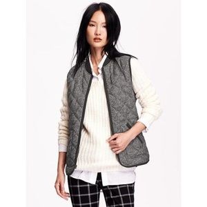 Old Navy Plus Herringbone Quilted Vest